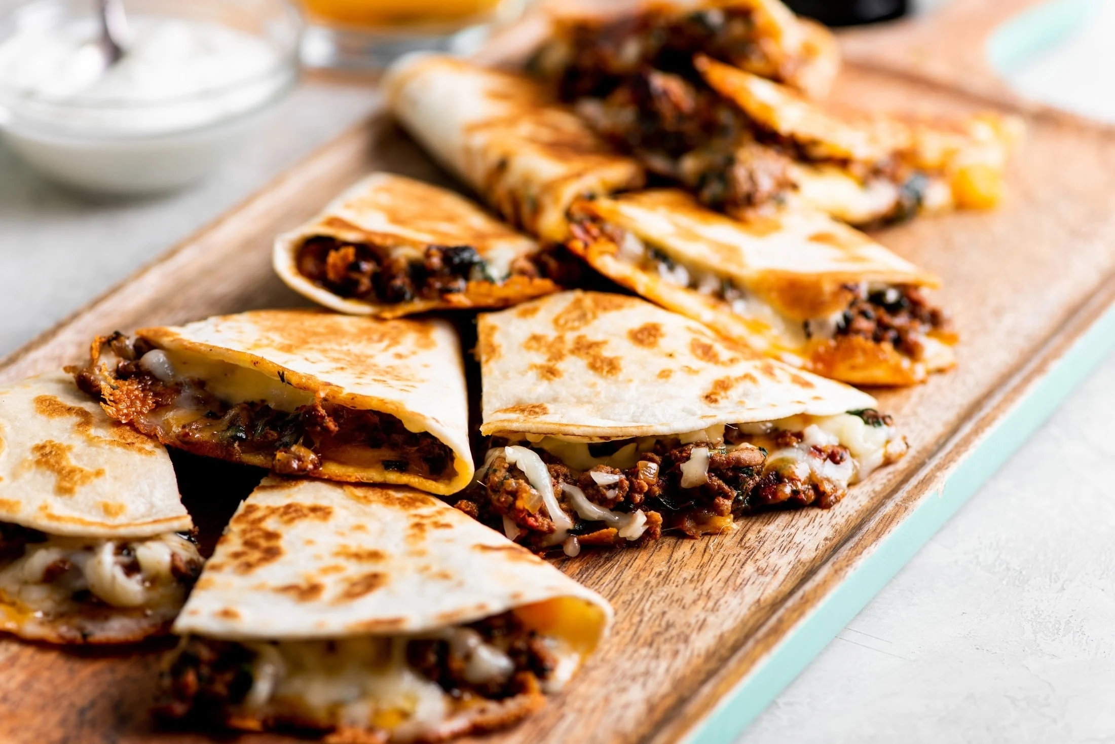 Loaded burrito platter